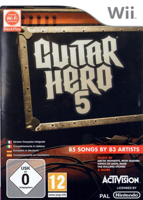 Guitar Hero 5 (Europe) (En,Fr,De,Es,It)